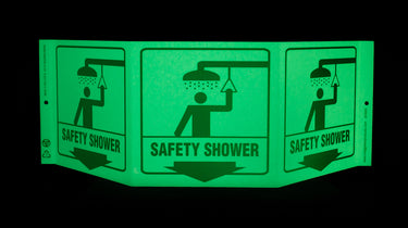ZING Eco Safety TriView Sign, 7.5x20- Model 3059G